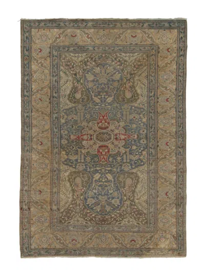 Pre-owned 1stdibs Antique Turkish Medallion Rug With Ornate Intricate Vinery - Rug & Kilim In Brown