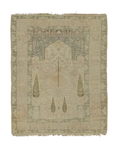 Pre-owned 1stdibs Antique Turkish Rug Stylized Tree Of Life Design & Cyprus Trees - Rug & Kilim In Brown