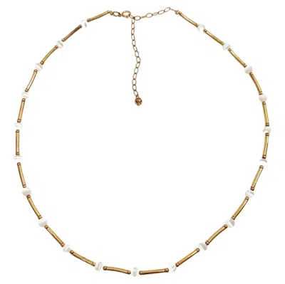 Pre-owned 1stdibs Antique Victorian Catseye 21 Moonstones 14k Gold Tubular Link Collar Necklace In Multi