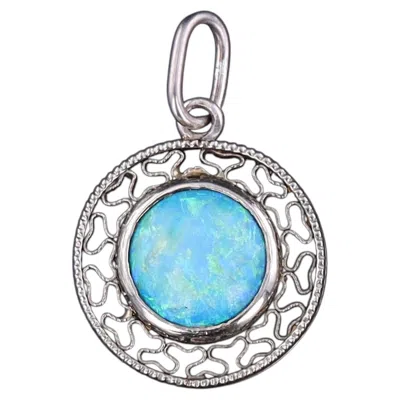 Pre-owned 1stdibs Antique White Opal Charm Of 18k Gold - Circa 1910