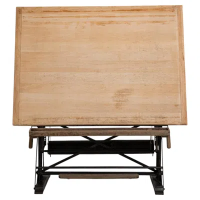 Pre-owned 1stdibs Archtect's Drawing Table In Sand