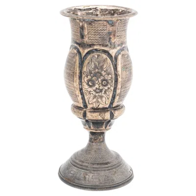 Pre-owned 1stdibs Austro-hungarian Silver Kiddush Cup, Pre-wwii In Brown