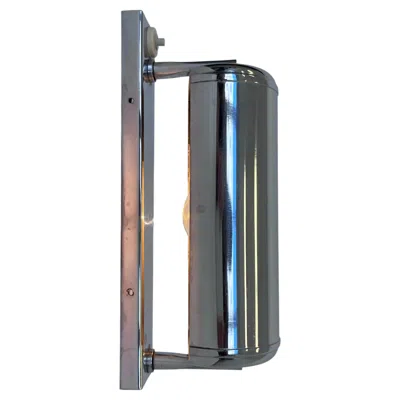 Pre-owned 1stdibs Bauhaus Adjustable Chrome Wall Lamp, 1930s - Czechoslovakia In Transparent
