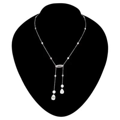 Pre-owned 1stdibs Belle Époque Gia Certified Old Mine Diamonds 10cts Platinum Necklace, Circa 1900 In Multi