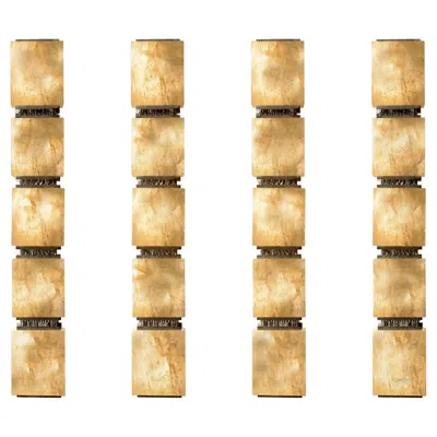 Pre-owned 1stdibs Bfb30 Rock Crystal Sconces By Phoenix In Sand