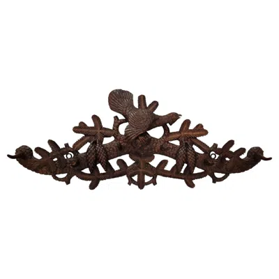 Pre-owned 1stdibs Big Hand-carved Wall-mounted Coat Rack, Schwarzwald Black Forest, 1880s, Germany
