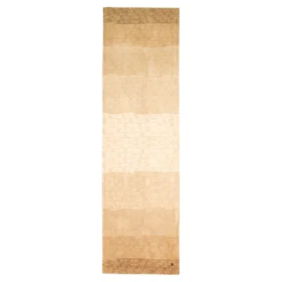 Pre-owned 1stdibs Bob Altavilla 'fade 2' Runner Rug One Of A Kind Rare Carpet Hand Knotted 3x10 Ft In Orange