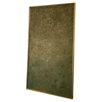 Pre-owned 1stdibs Bronze Patina Contemporary Art Panels In Gold