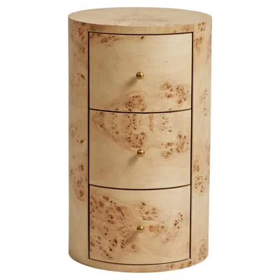 Pre-owned 1stdibs Burl Wood Side Table, By Jdp Interiors In Brown