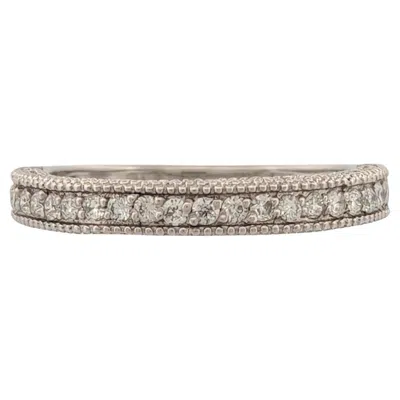 Pre-owned 1stdibs Carmel Ring 14k White Gold Diamond Ring 0.45ct Sparkling Jewelry