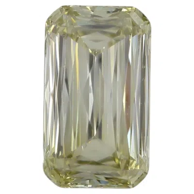 Pre-owned 1stdibs Chameleon Diamond - 3.01ct Natural Loose Fancy Yellow Green Cushion Gia Si2