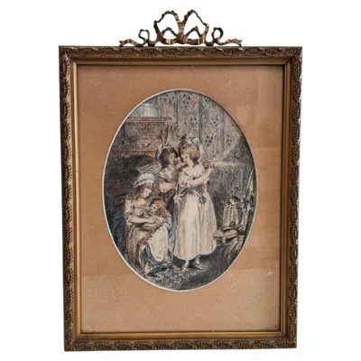 Pre-owned 1stdibs Classic Picture Frame In The Louis Xvi Style In Brown