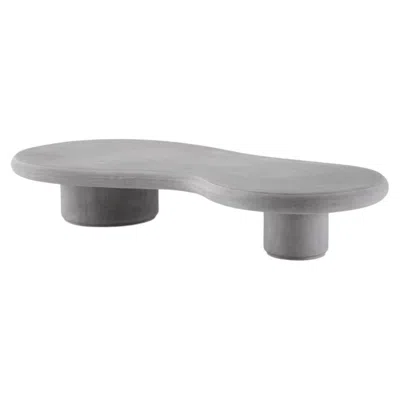 Pre-owned 1stdibs Contemporary Style Grey Concrete Outdoor Coffee Table In Gray