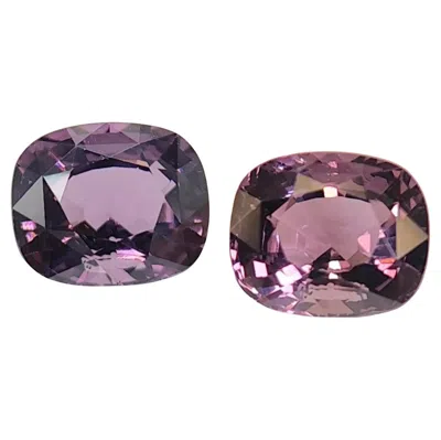 Pre-owned 1stdibs Cushion Cut 3.65ct Deep Purple Spinel Gemstone, Sri Lanka, Untreated