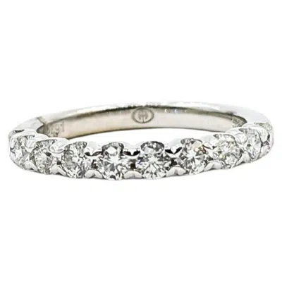 Pre-owned 1stdibs Diamond Band Ring In 14k White Gold