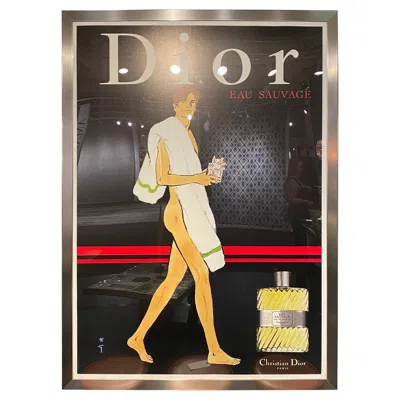 Pre-owned 1stdibs Dior Poster In Black
