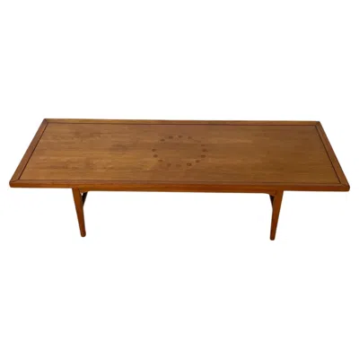 Pre-owned 1stdibs Drexel Declaration Cocktail Table By Kipp Stewart, 1950s In Brown