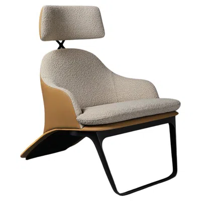 Pre-owned 1stdibs Duma Lounge Chair By Madheke In Brown