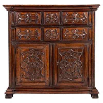 Pre-owned 1stdibs Early 18th Century Italian Walnut Cabinet In Brown