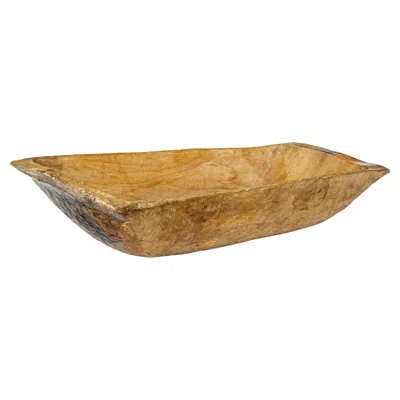 Pre-owned 1stdibs Early 20th Century Adzed Food Vessel In Brown