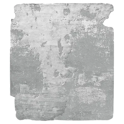 Pre-owned 1stdibs Engelholm Nobu Silver 95 Edit Rug By Henzel Studio