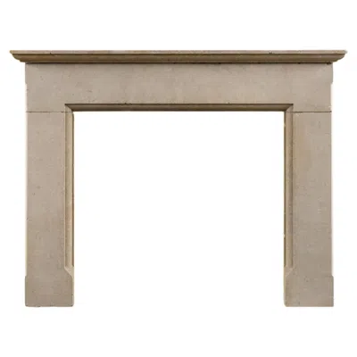 Pre-owned 1stdibs English Bath Stone Fireplace Surround In The Gothic Revival Style In Brown