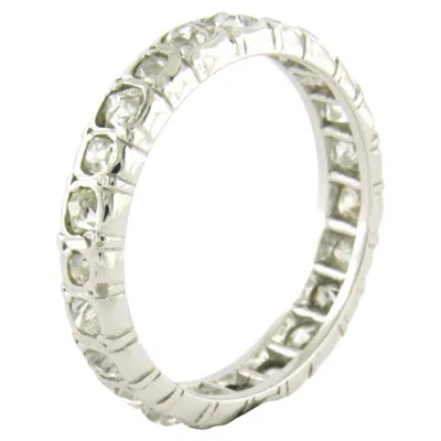 Pre-owned 1stdibs Eternity Ring With Old Mine Cut Diamonds Up To 1.40ct 18k Gold In Multi