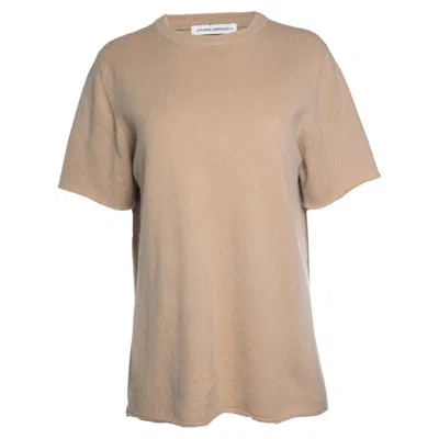 Pre-owned 1stdibs Extreme Cashmere, Beige Knitted Top In Brown