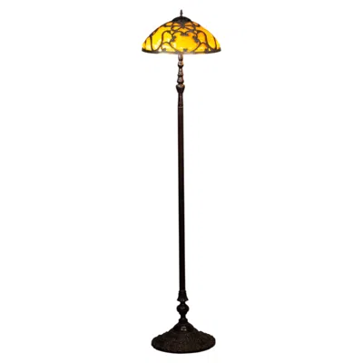 Pre-owned 1stdibs Floor Lamp With Recessed Lampshade. 20th Century. In Black