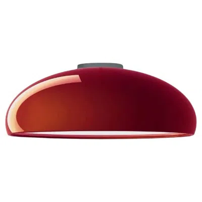 Pre-owned 1stdibs Free Shipping Pangen Red Medium Ceiling Lamp By Fontanaarte