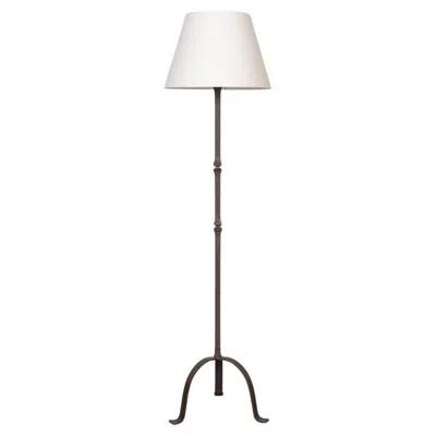 Pre-owned 1stdibs French Iron Brutalist Floor Lamp In Transparent