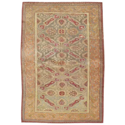 Pre-owned 1stdibs Galerie Shabab Collection Mid-20th Century Turkish Sivas Rug In Brown