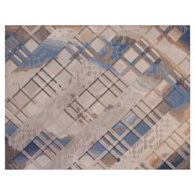 Pre-owned 1stdibs Geometry Of Everything-300cm*400cm Hand-tufted Rug In Gray