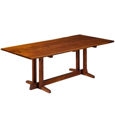 Pre-owned 1stdibs George Nakashima 'frenchman's Cove Ii' Dining Table In Walnut In Brown