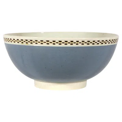 Pre-owned 1stdibs Georgian Pearlware Slop Bowl, Blue Slip Ground, Staffordshire Or Yorkshire