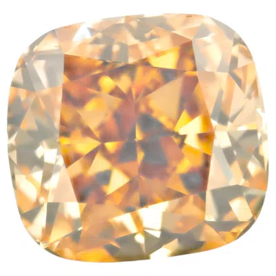 Pre-owned 1stdibs Gia 1.75ct Fancy Deep Brownish Yellow Cushion Mod Brilliant Diamond (si2)
