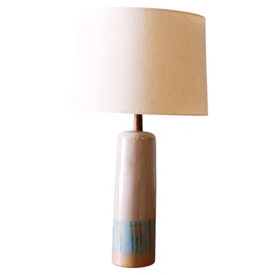 Pre-owned 1stdibs Gordon And Jane Martz M41 Lamp For Marshall Studios Light Gray Blue White