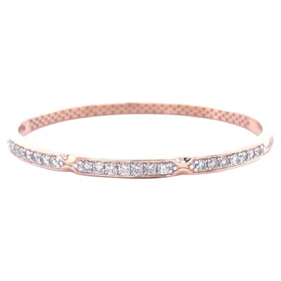 Pre-owned 1stdibs Green Enamel Natural Diamond Bracelet In 14k Solid Gold (certified)