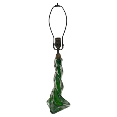 Pre-owned 1stdibs Green Midcentury Murano Lamp