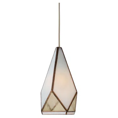 Pre-owned 1stdibs Greta Pendant - White / White