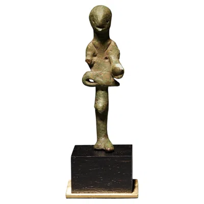 Pre-owned 1stdibs Iberian, 3rd-1st Century Bc. Ex-voto. 7.7 Cm Height. In Gold