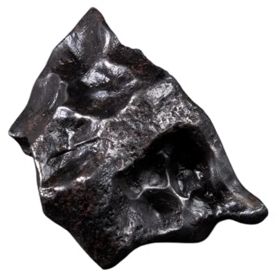 Pre-owned 1stdibs Iron Fragment From The Famed Sikhote-alin Meteorite In Black