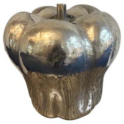 Pre-owned 1stdibs Italian 70's Ice Bucket In The Form Of The Bell Pepper In Brown