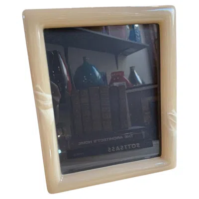 Pre-owned 1stdibs Italian Lucite Photo Frame In Black