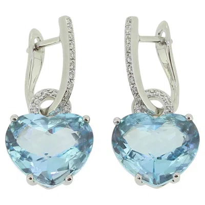 Pre-owned 1stdibs Kiki Mcdonough Topaz Amethyst And Diamond Detachable Earrings In Purple
