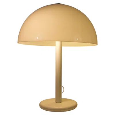 Pre-owned 1stdibs Large Acrylic Glass Mushroom Table Lamp, Germany, 1970s In Sand