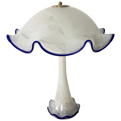 Pre-owned 1stdibs Large Venetian Murano Glass Table Lamp, 1960s. In Transparent