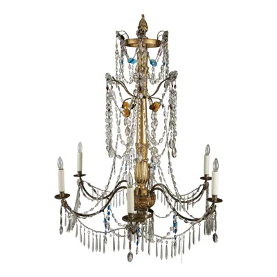 Pre-owned 1stdibs Late 18th Century Genoese Chandelier In Brown