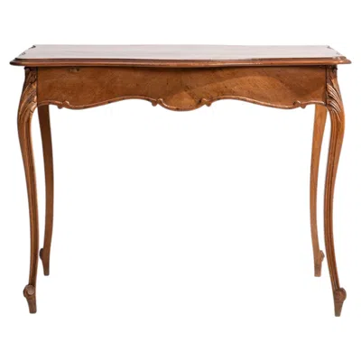 Pre-owned 1stdibs Louis Xv Side Table With Single Drawer In Original Patina In Brown