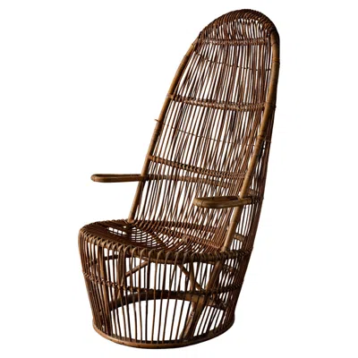Pre-owned 1stdibs Lounge Chair In Brown